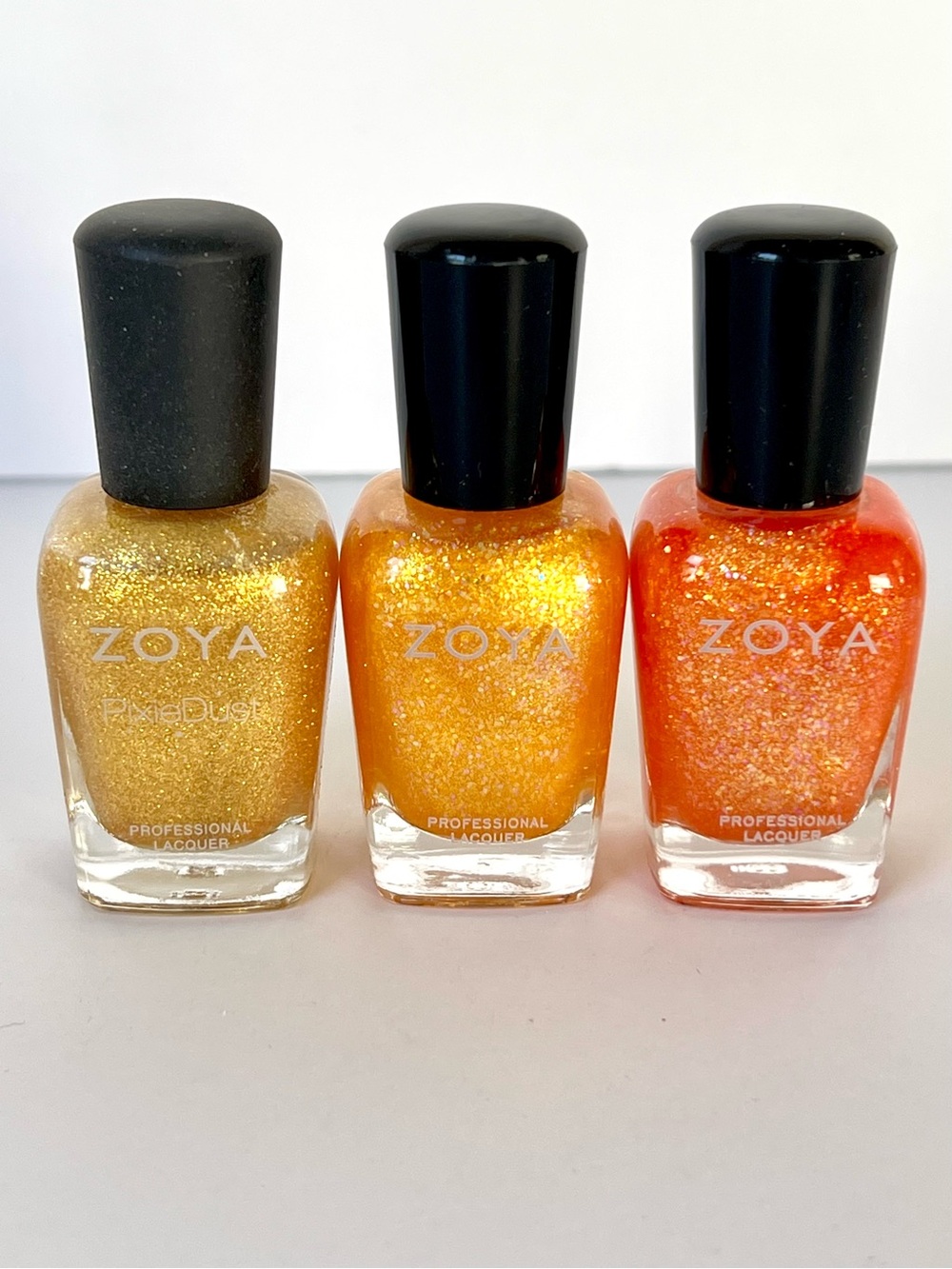 NEW Zoya Summer Sparkle Trio - “Solange” / “Alma” / “Jesy”